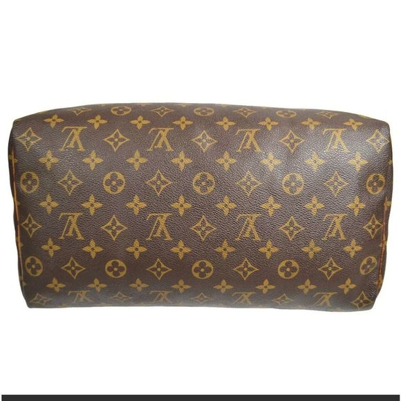 LOUIS VUITTON SPEEDY 35 HAND BAG PURSE MONOGRAM CANVAS M41524 SP1915 63757 - Picture 3 of 11